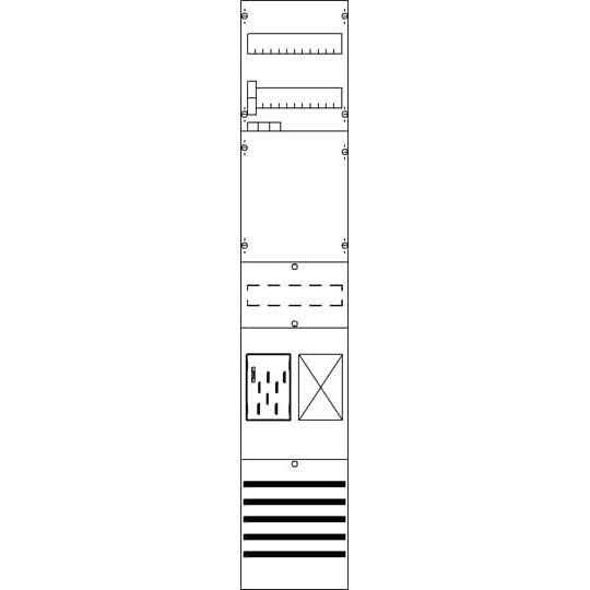 Striebel & John, Verteilerschrank Zubehör, Striebeljohn Bf19a1xxby