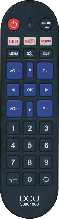 Image du produit DCU Tecnologic 30901000 (Télécommande universelle, Infrarouge)