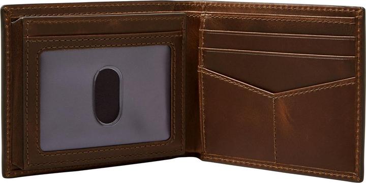 Actual product image Fossil Wallet gift box leather 2pcs.