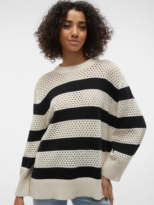 Produktbild Vero Moda VMELOUISNEWSTRIPE Pullover Strickpullover (M)