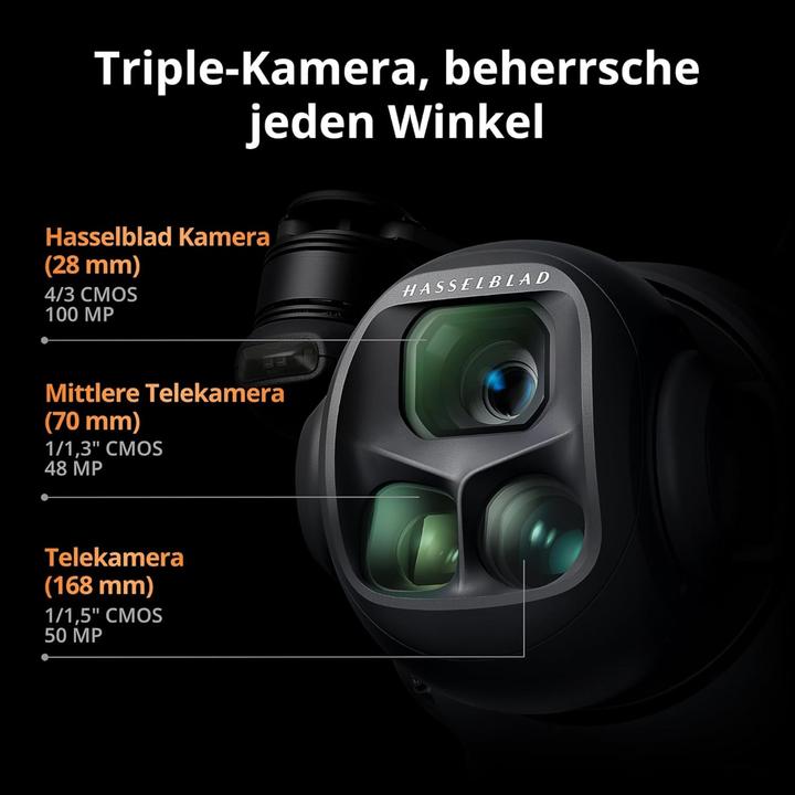Image du produit DJI Mavic 4 Pro (51 min, 1063 g, 100 Mpx)
