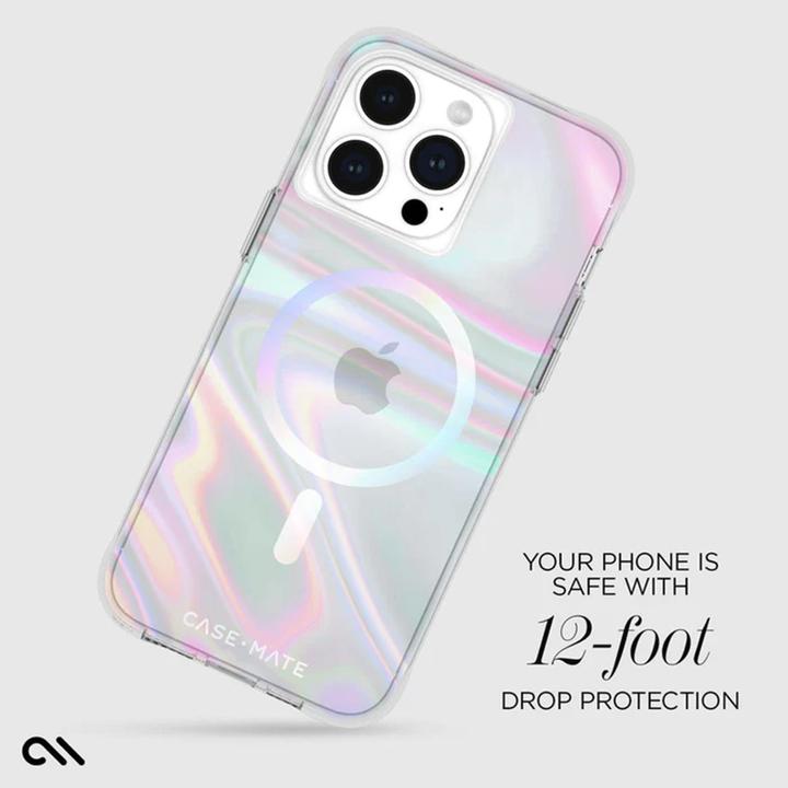 Produktbild Case-Mate Soap Bubble MagSafe - Etui iPhone 15 Pro Max (Iridescent) (Apple iPhone 15 Pro Max)