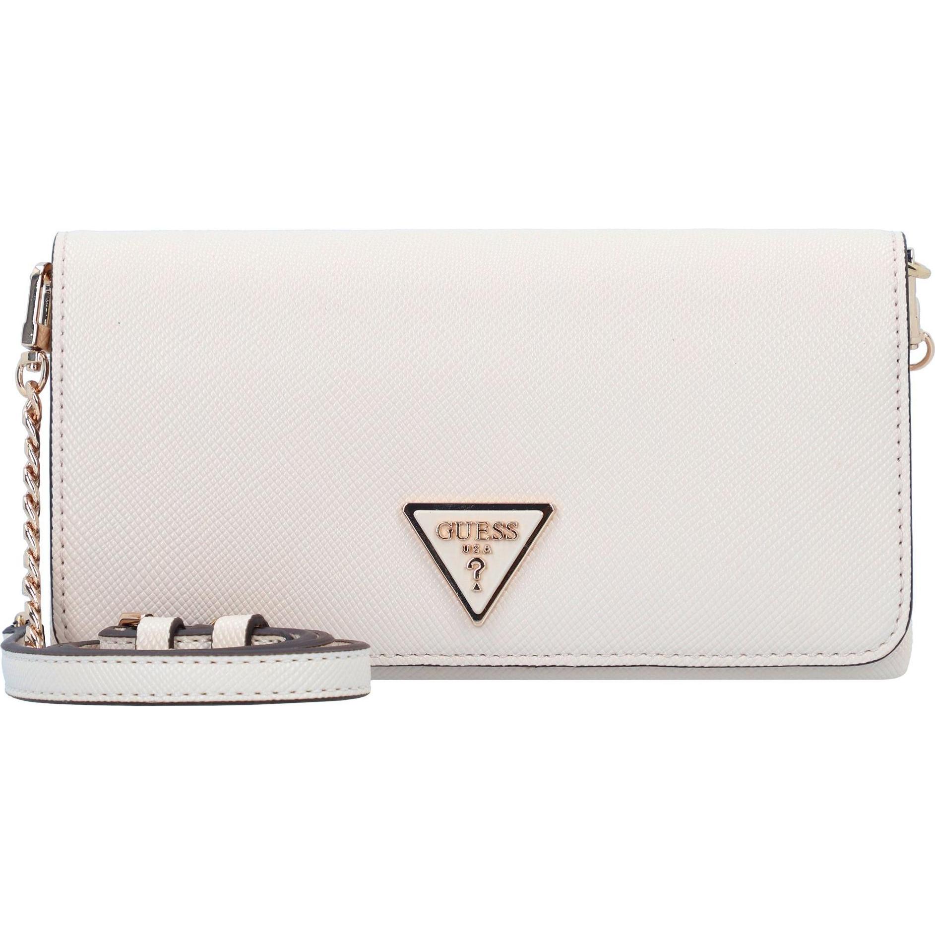 Guess, Damen, Portemonnaie, Noelle Clutch Geldbörse 21 cm, Beige