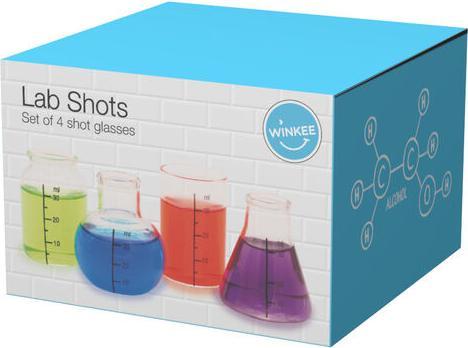 Immagine prodotto Winkee Lab Shots Bicchieri (4 x, Bicchiere di vetro)