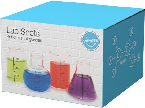 Produktbild Winkee Lab Shots Shotglasses (4 x, Schnapsgläser + Shotgläser)