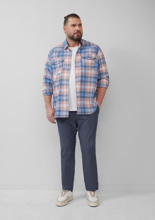 Actual product image S.Oliver Hose Phoenix: Strukturierte Chino mit Elastikbund (W46/L34)