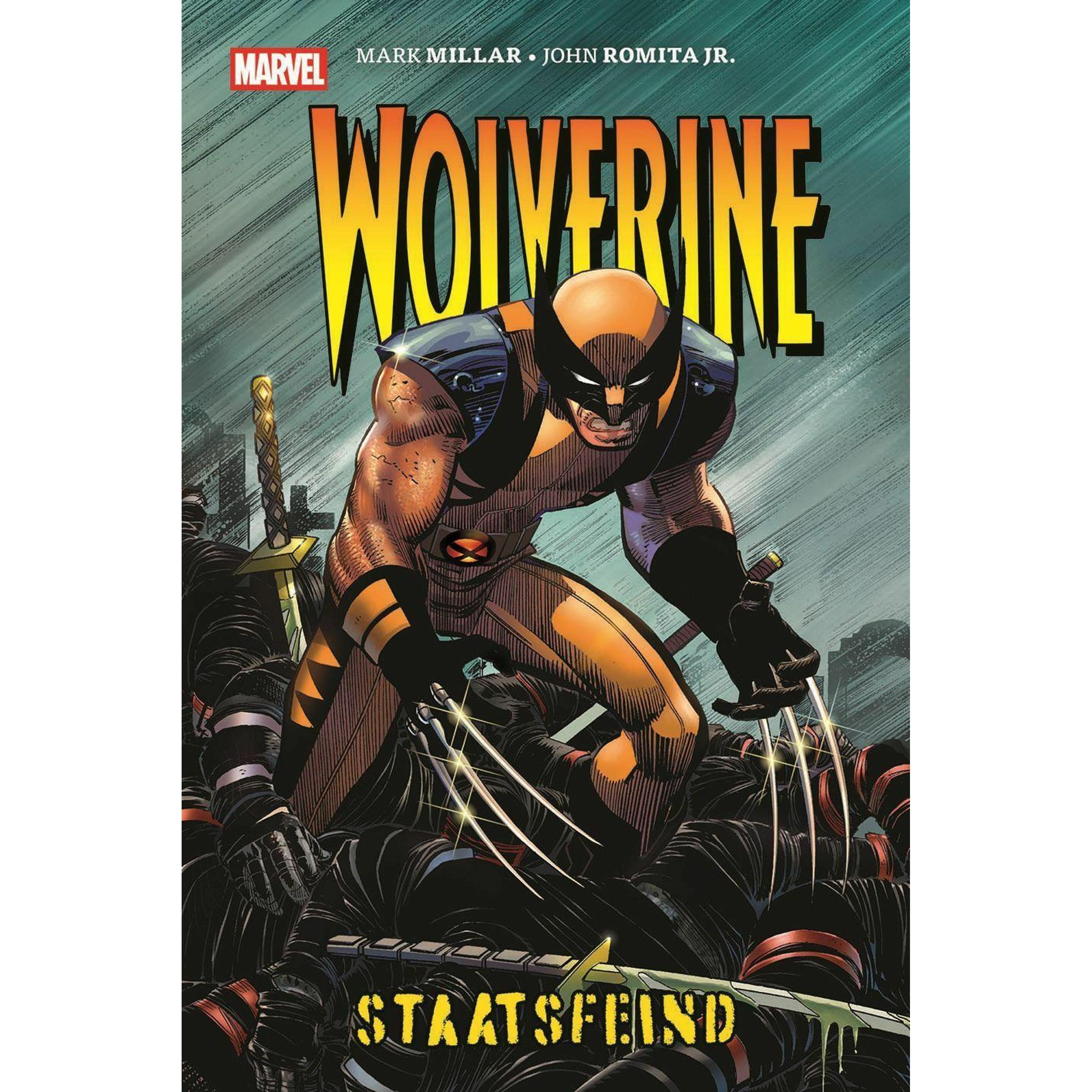 Wolverine: Staatsfeind (Pocket Edition), Narrativa di Mark Millar, Coppie Andrea, Giovanni Romita Jr., Jürgen Petz