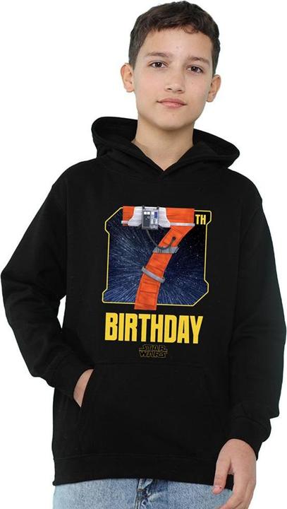 Produktbild Star Wars Xwing Pilot Kapuzenpullover 7. Geburtstag (116)