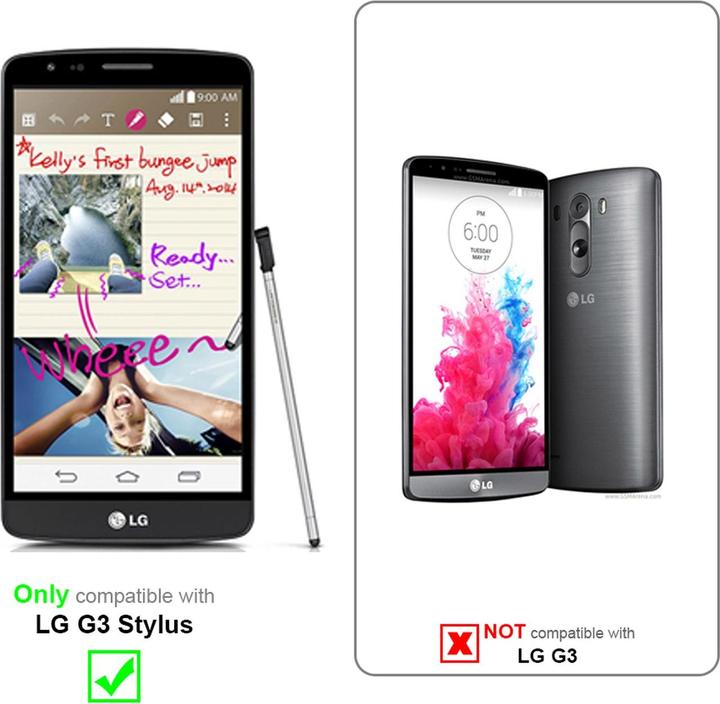 Immagine prodotto Cadorabo Copertura spazzolata in TPU (LG G3 Stylus)