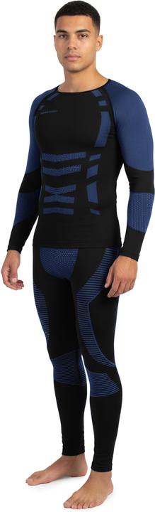 Produktbild Normani 2 x Thermooberteil Langarm Shirt Skiunterwäsche für Herren - 9874 (52, 54, L, XL)