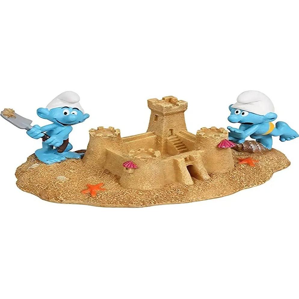 Comparer les prix de Europet Dcoration Schtroumpfs dans le sable 21,1x11,5x8 (autres lments), Dcoration d'aquarium