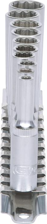 Productafbeelding KS Tools 1/4" 12-kant doppenset lang