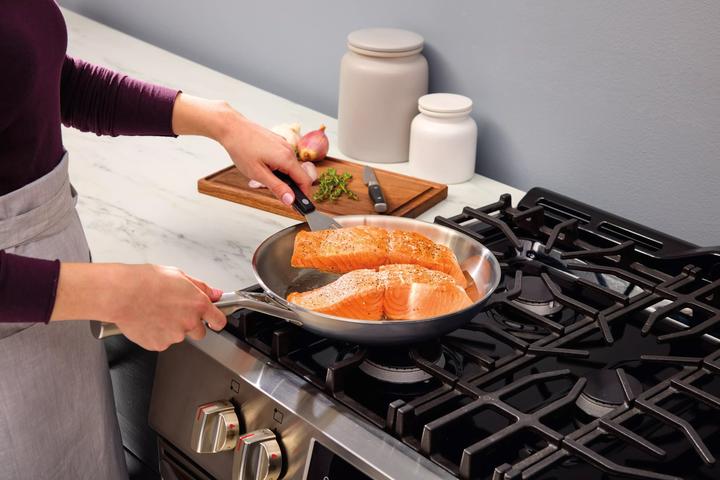 Image du produit Ninja NIA poêle à frire 24cm EverCl.ES (24 cm, Poêle à frire, Acier inoxydable, Aluminium)