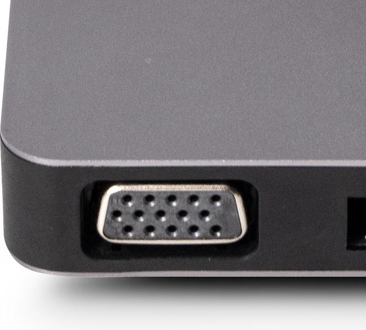 Image du produit Urban Factory TCM16UF Station d'accueil pour ordinateur portable et réplicateur de ports USB 3.2 Gen 1 (3.1 Gen (USB-C, 1 portion)