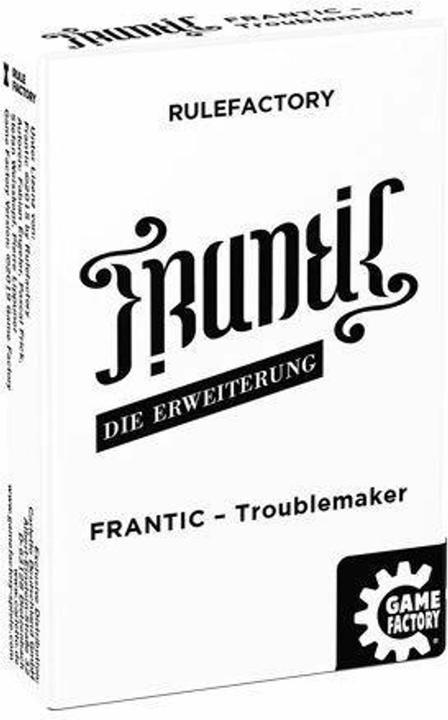 Actual product image Game Factory FRANTIC - Troublemaker (d) (German, 2 - 8 Players)