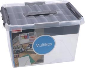 Actual product image Helit Q-line Multibox (40 x 26 x 30 cm, 22 l)