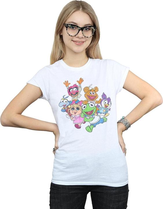 Immagine prodotto Disney The Muppets Muppet Babies Colour Group Maglietta Donna (M)