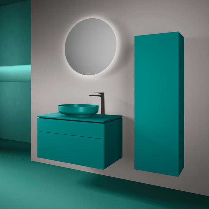 Actual product image Duravit EH-WT-MI XL Tulum Ausl 155mm o ZAG black matt