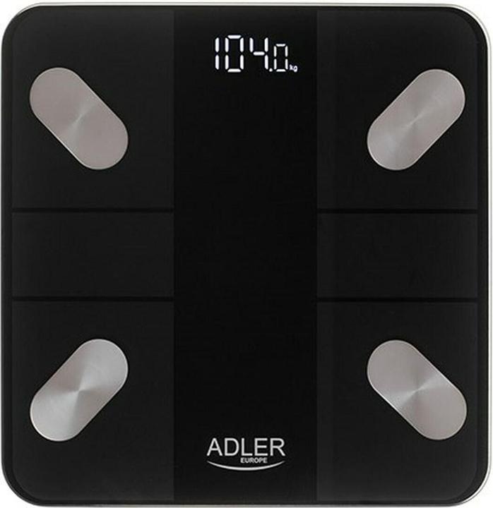 Actual product image Adler Smart Bathroom Scale | AD 8186b | Maximum weight (capacity) 180 kg | Accuracy 100 g | Body Mass (180 kg)