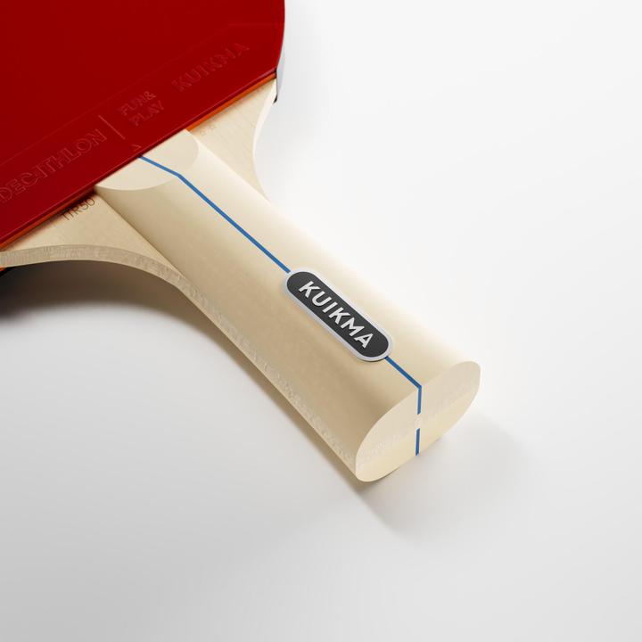 Actual product image Kuikma Set mit zwei vielseitigen Freizeit-Tischtennisschlägern TTR 50 2* und Bälle