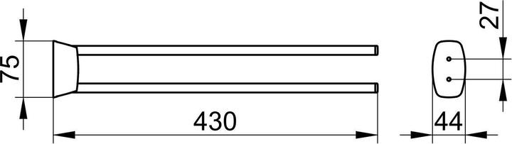 Produktbild Keuco City.2 Handtuchhalter