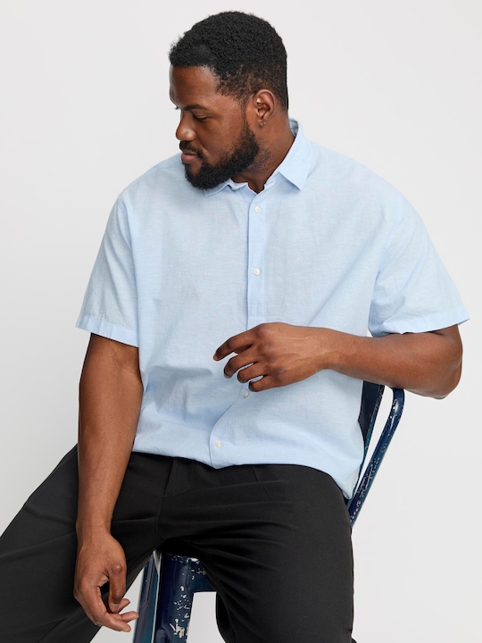 Actual product image Jack & Jones Plus Size Regular Fit Hemd Hemd (5XL)