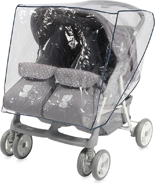 Produktbild Lorelli Regenschutz Duo Geschwisterwagen