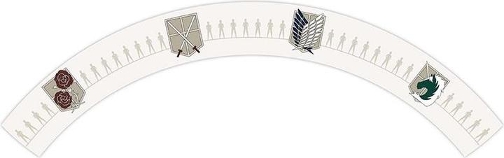 Produktbild ABYstyle Attack on Titan Ciotola 600ml: Emblems S3