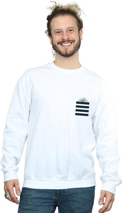 Image du produit Looney Tunes - Sweat TAZ STRIPES FAUX POCKET - Homme (S)