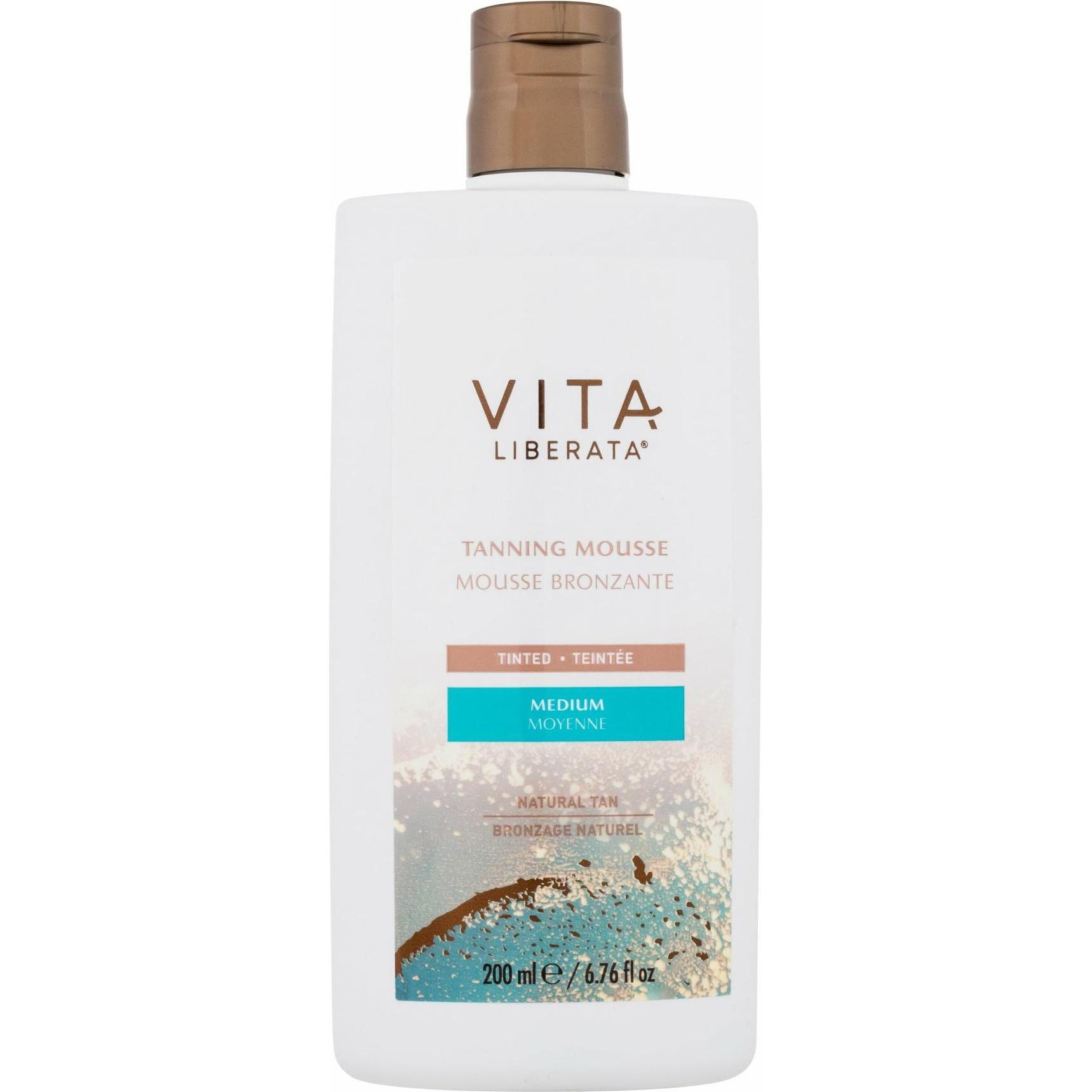 Vita Liberata, Autoabbronzante, Mousse abbronzante colorata (Schiuma autoabbronzante, 200 ml)