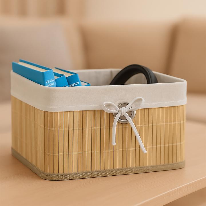 Produktbild Relaxdays Aufbewahrungskorb-Set (1 x, 31 x 31 x 20 cm)