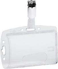 Produktbild Durable Namensschilder Hartbox, mit Clip, 54 x 85 mm