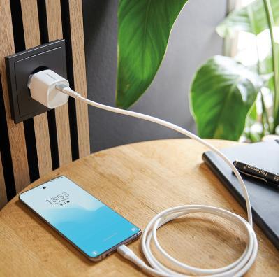 Image du produit Intenso Adaptateur d'alimentation W30C² GaN Blanc 1x USB-C 30W (30 W, 1 portion)