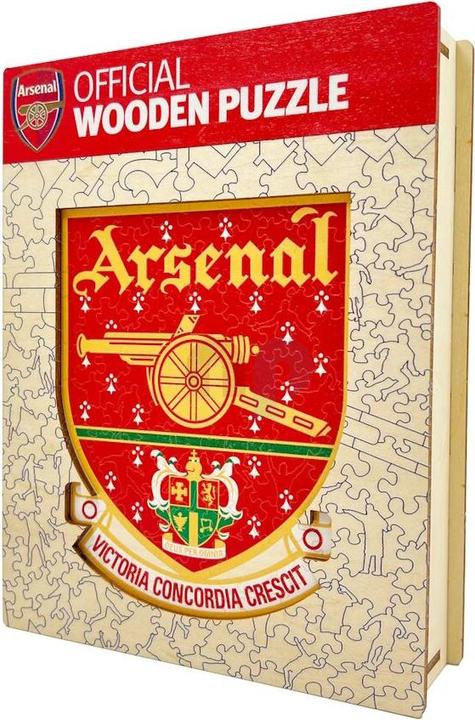 Produktbild Iconic Arsenal FC - Retro Logo - Holz Puzzle Grösse S (150 Teile) (150 Teile)