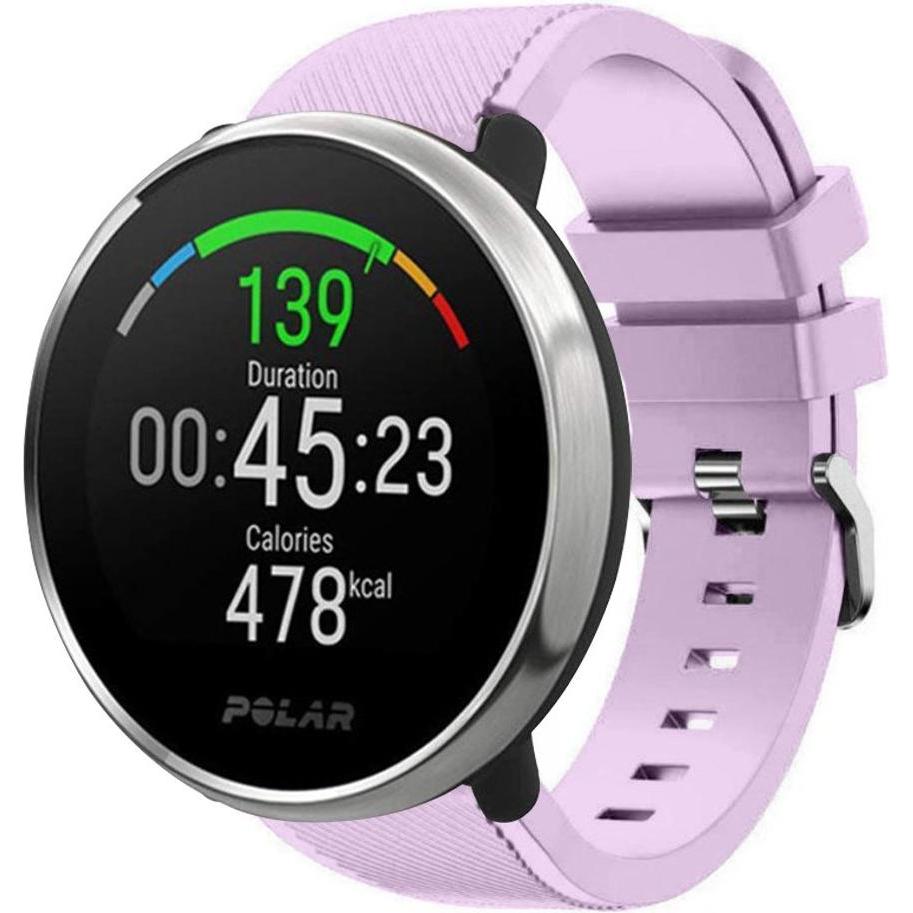 Strap-it Silikonarmband (Silikon, Ignite), Uhrenarmband, Violett