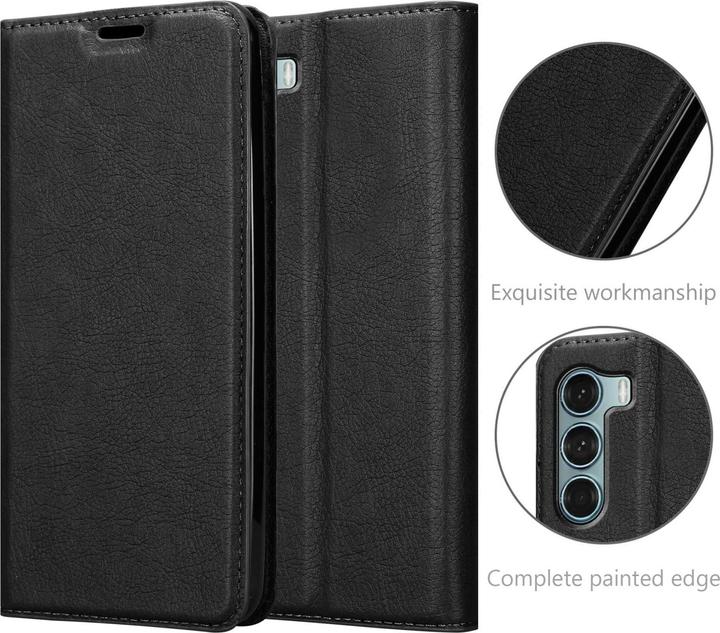 Actual product image Cadorabo Book Invis. Magnet sleeve (Motorola Moto G200 5G)