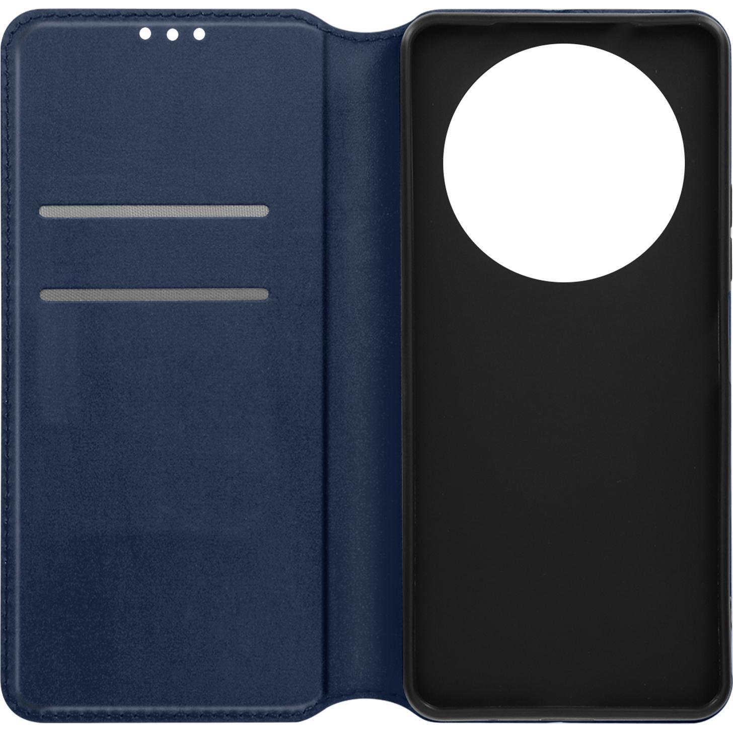 Avizar Classic Edition, Backcover mit Magnetklappe Series (Xiaomi Redmi A3), Smartphone Hülle, Blau