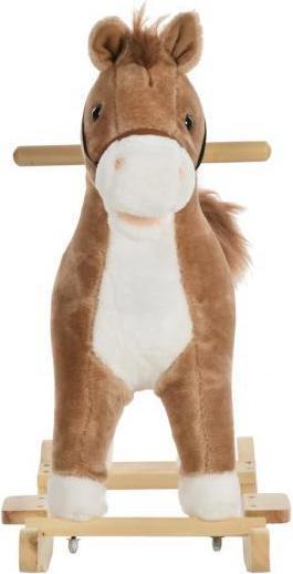 Produktbild Homcom Kinder Schaukelpferd mit Tiergeräusche