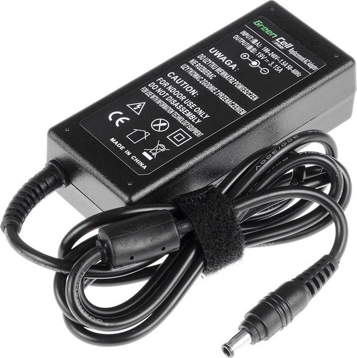 Actual product image GreenCell PRO Power Supply Charger for Laptop Samsung R522 R530 R540 R580 Q35 Q45 (60 W)