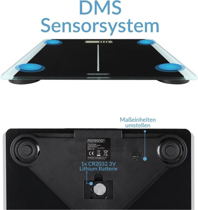 Immagine prodotto Deuba Bilancia pesapersone (180 kg)