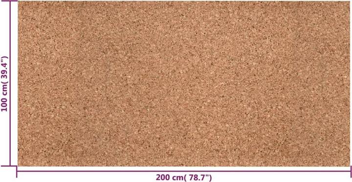 Produktbild vidaXL Raynard (Pinnwand, 100 x 500 cm)