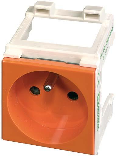 Produktbild Murr Elektronik MURR 4000-72000-0150000 MSVD UTE Steckdosenmodul orange