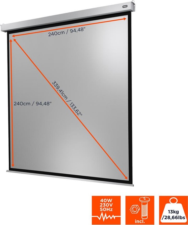 Image du produit Celexon Moteur Professional Plus (133", 1:1)
