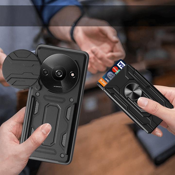 Produktbild Cover-Discount Xiaomi Redmi A3 - Armor Case mit Kickstand (Xiaomi Redmi A3)