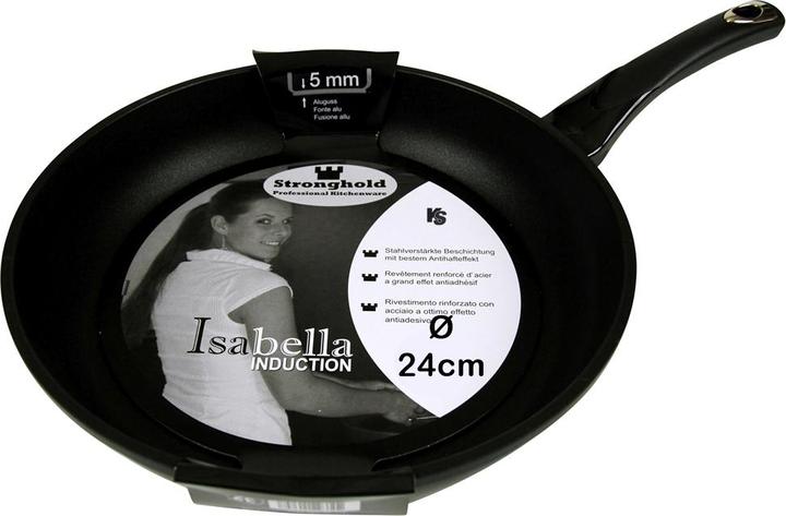 Actual product image Stronghold Titanium-Ani-stick Frying Pan 24cm (24 cm, Frying pan, Cast aluminium)