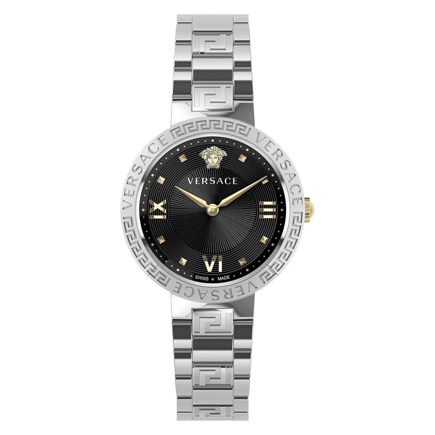 Versace, Armbanduhr, VE2K00521, Silber, (Analoguhr, 36 mm)