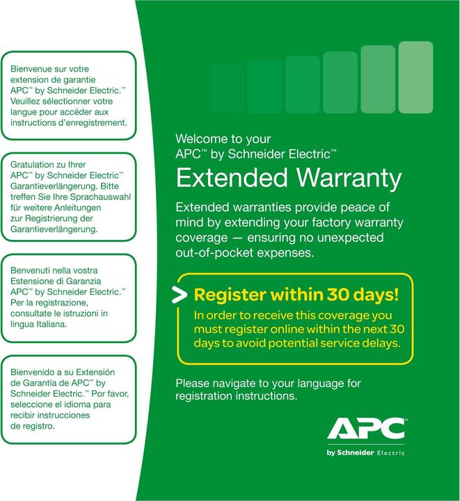 Productafbeelding APC Garantieverlenging 3 jaar