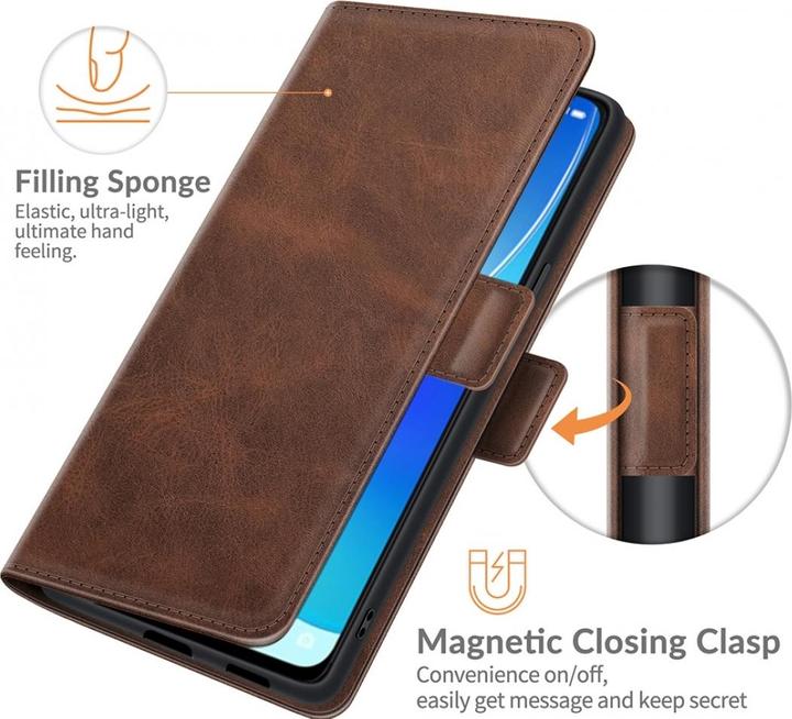 Actual product image Screenguard Oppo Reno6 5G CardLounge Leather Case (Oppo Reno 6 5G)