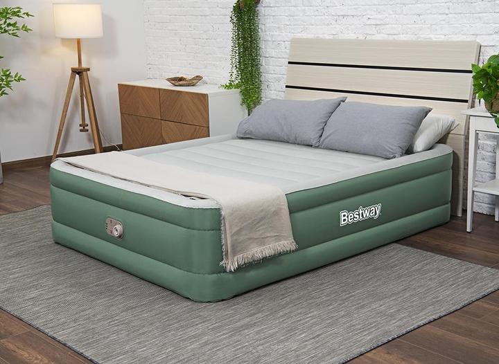 Immagine prodotto Bestway Materasso matrimoniale ToughLite in TPU, pompa incorp. 203x152x46 cm
