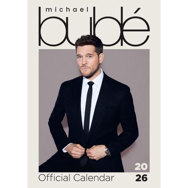 Actual product image Michael Buble 2026 A3 Wall Calendar (A3)